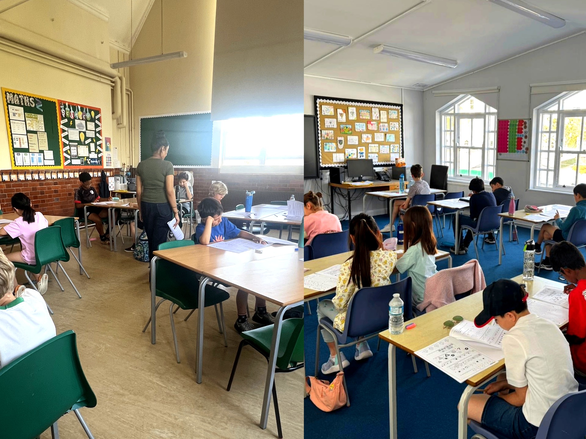 Students preparing for 11+ and SATs at SiL Learning Hub